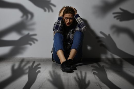 Girl in psychosis