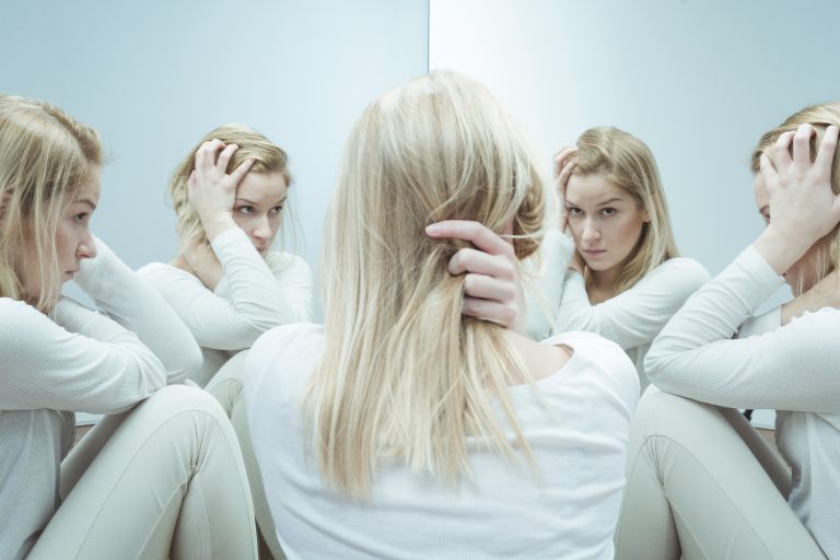 Woman in psychosis